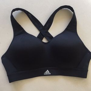 Adidas Black sports bra